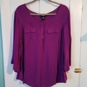 Torrid 3/4 Sleeve Blouse
